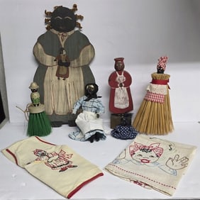 Assorted Vintage Black Americana Folk Art
