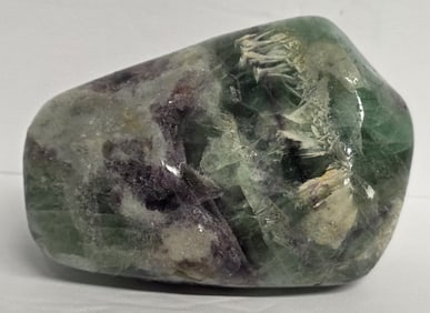 Polished Rainbow Fluorite Stone