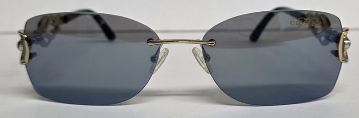 Women's Caviar Rimless Sunglasses