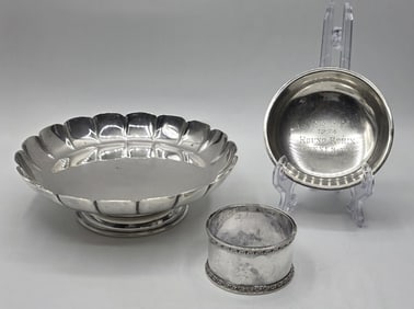 Vintage Sterling Silver Collectibles - 7.605oz Tw