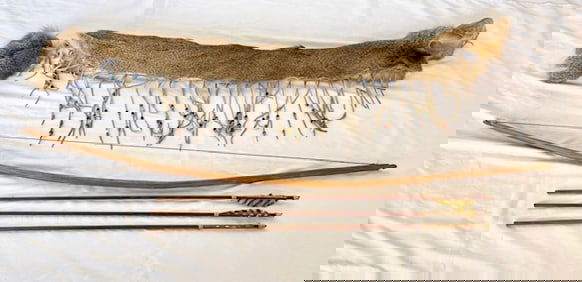 Native American Style Bow, Arrows, & Quiver