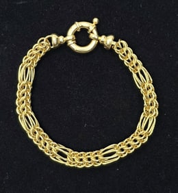 14k Byzantine (?) Chain Bracelet - 11.14g