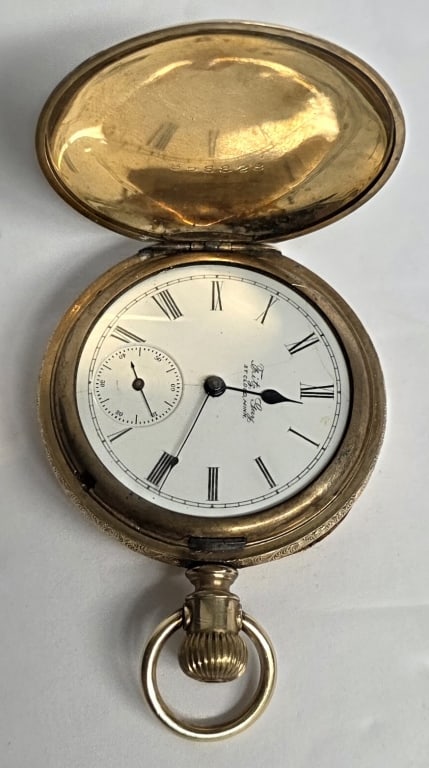 Antique Fritz Guy 14k Gold Filled Pocket Watch (1 of 15)