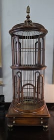 Vintage Theodore Alexander Style Birdcage