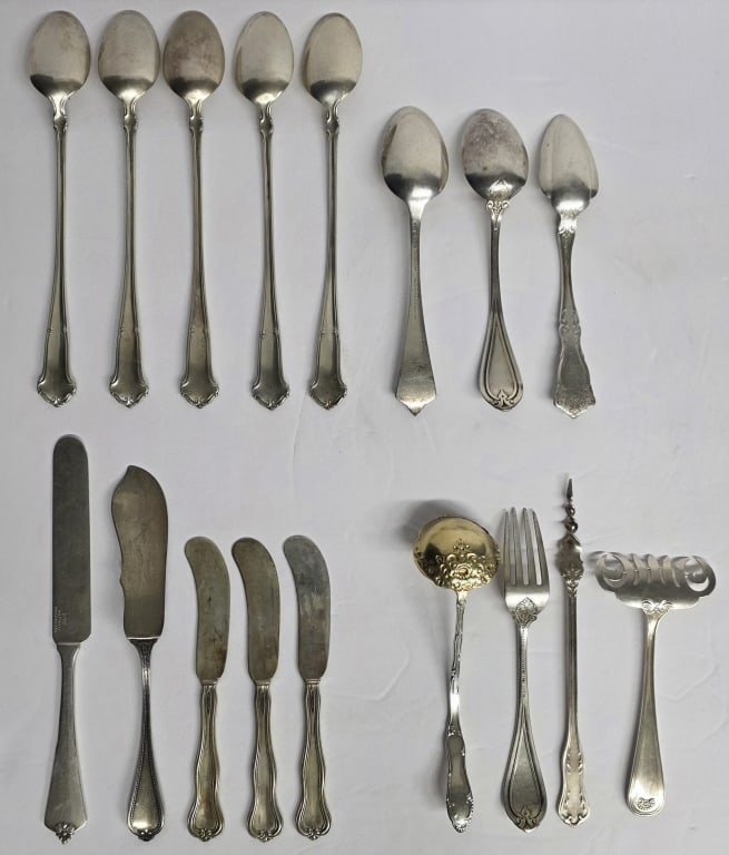 Assorted Sterling Flatware - 16.8oz - 6