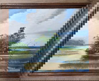 Mary Ann Carroll Signed Highwaymen Painting