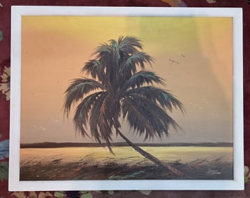 Signed Fl. Highwaymen James Gibson Painting