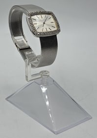 Ladies 18k Juvenia Watch w/Diamond Bezel -71.78gTW