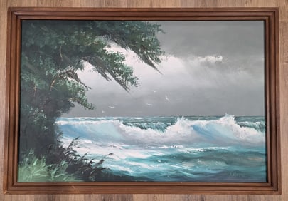 Highwaymen Harold Newton Signed Painting