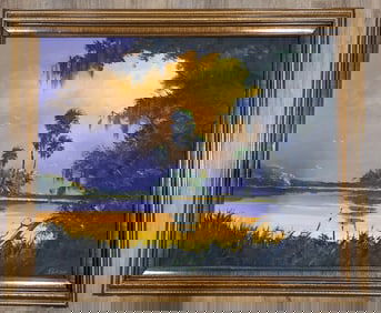 Org. Florida Highwaymen James Gibson Painting