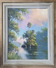 Original Fl. Highwaymen Sam Newton Signed Painting