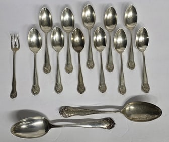 Collection of Sterling Silver Flatware - 17oz TW