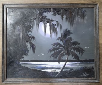 Highwaymen Artist James Gibson Original Painting