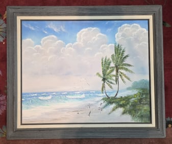 Fl. Highwaymen Roy McLendon Oil on Canvas