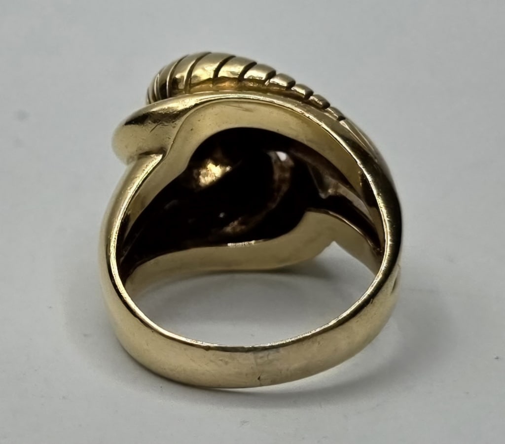 18k Multi-Dimensional Ring - 9.87g - 4