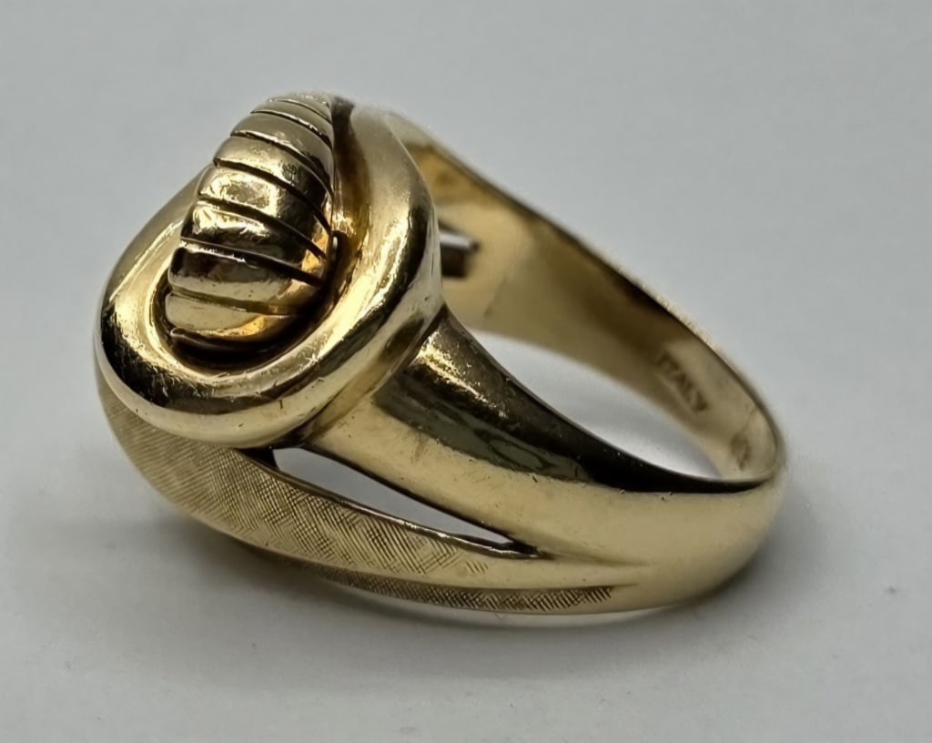 18k Multi-Dimensional Ring - 9.87g - 5