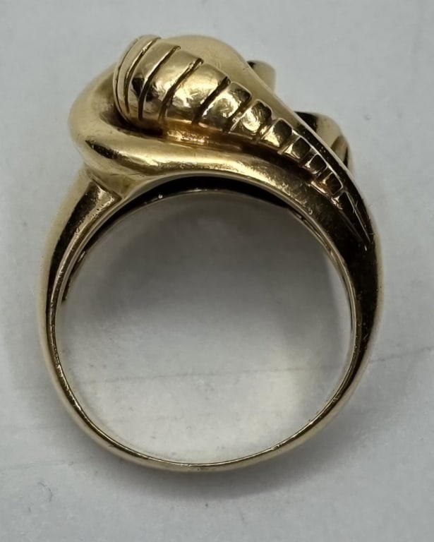 18k Multi-Dimensional Ring - 9.87g - 6