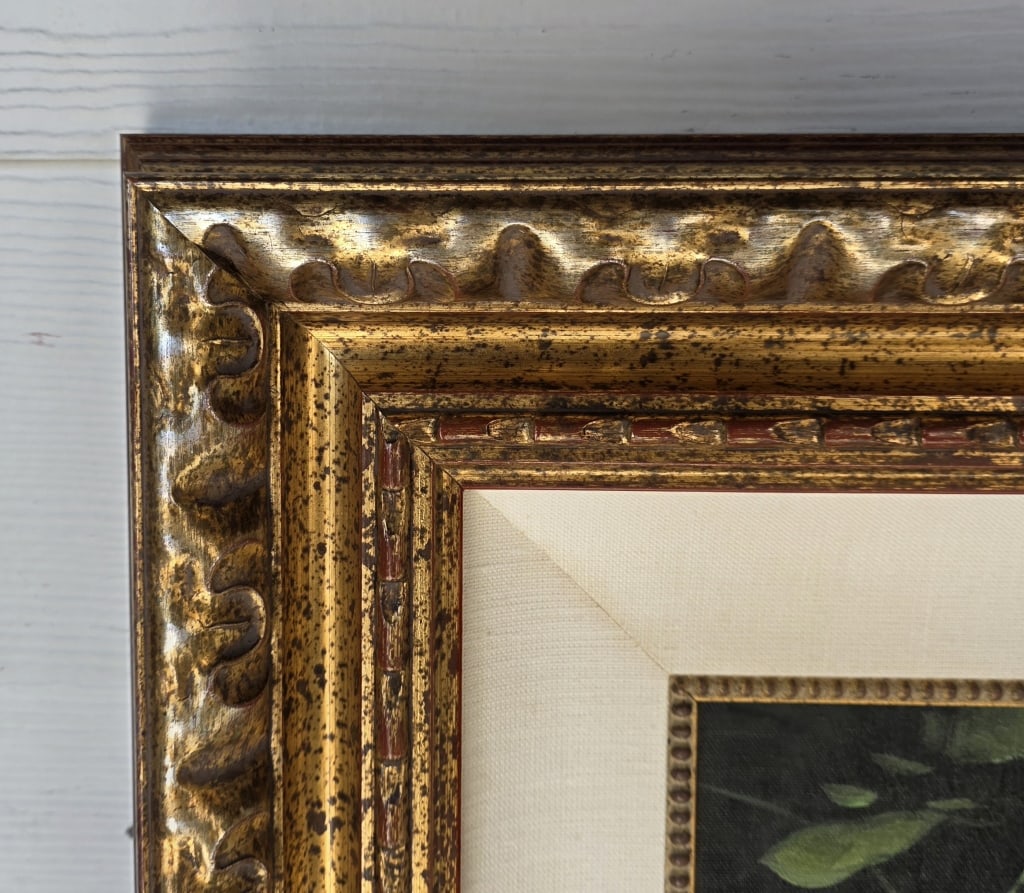 Ray Jacobs Framed Parrots Oil on Canvas - 5