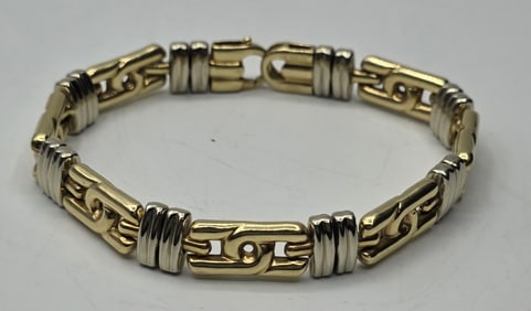 18k Chimento Two-Tone Bracelet - 24g
