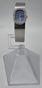 Ladies 18k Patek Philippe Diamond Wrist Watch