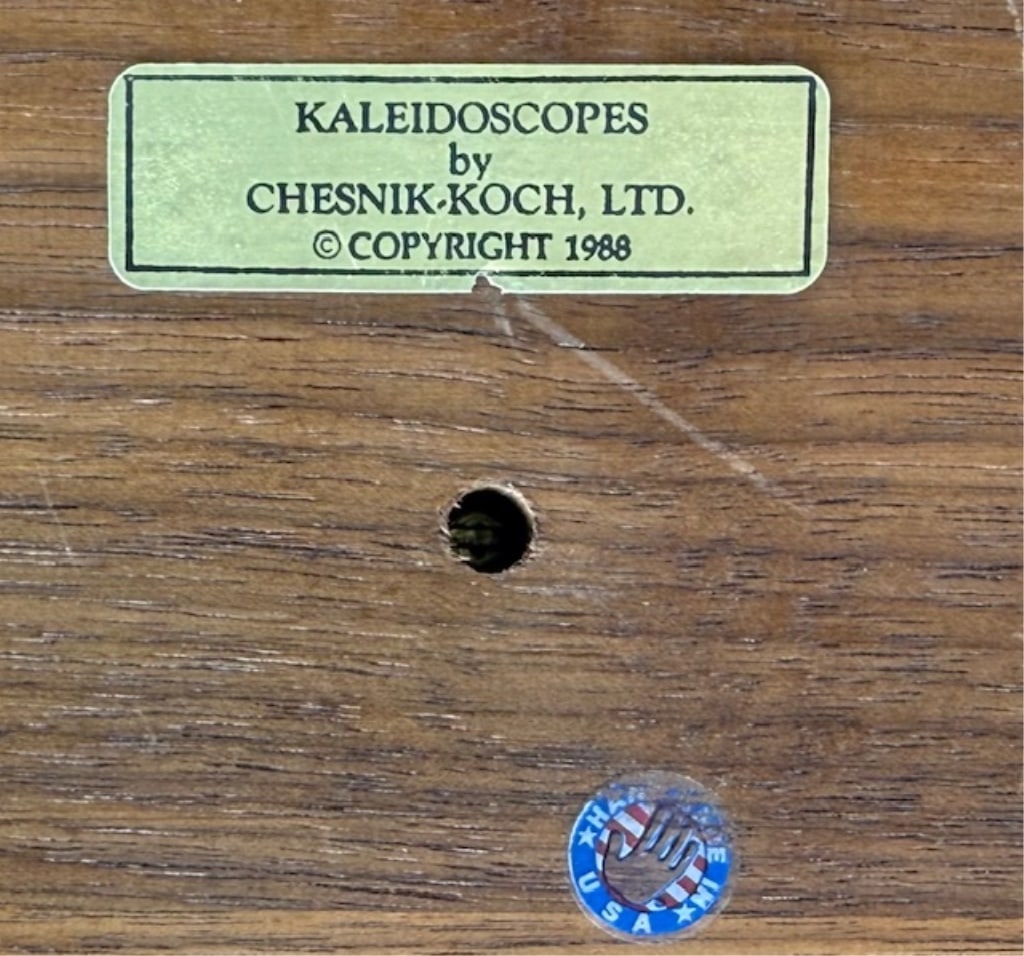 Chesnik-Koch Ltd. Brass Parlor Kaleidoscope - 13