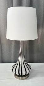 Murano Style Art Glass Table Lamp