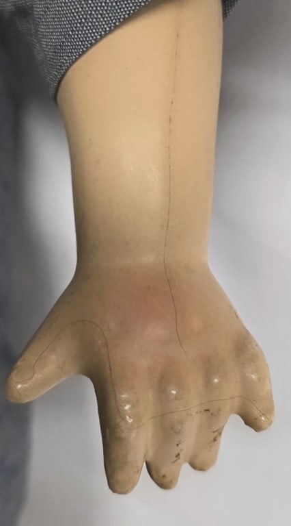 Antique Composition Baby Doll - 6