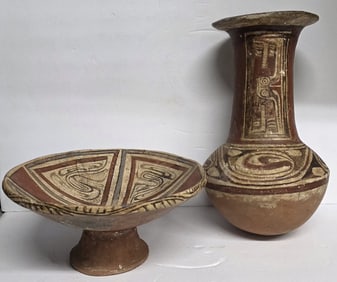 Pr. Panamanian Gran Cocl? Pottery Vessels