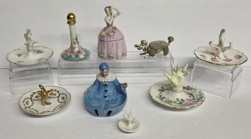 Collection of Vintage Vanity & Dresser Accessories