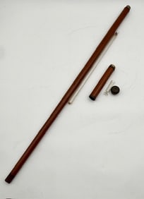 Vintage Walking Stick w. Hidden Flask