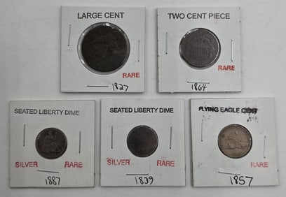 5 Rare U.S. Coins