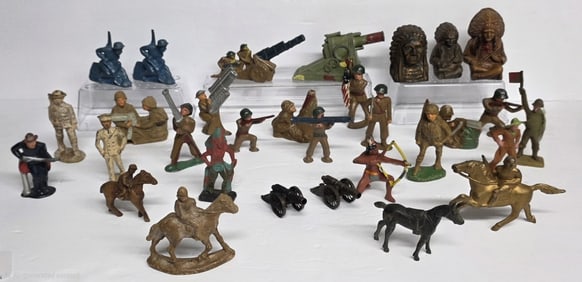 Large Collection of Vintage Toys