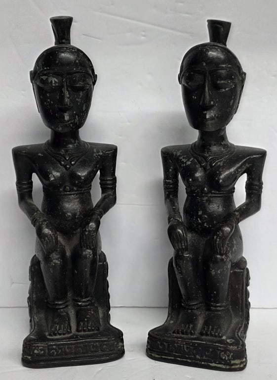 Pair of African Ere Ibeji Figures (1 of 7)