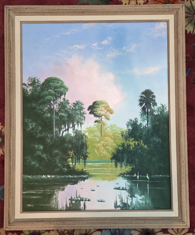 Signed Highwaymen Livingston Roberts Painting (1 of 6)