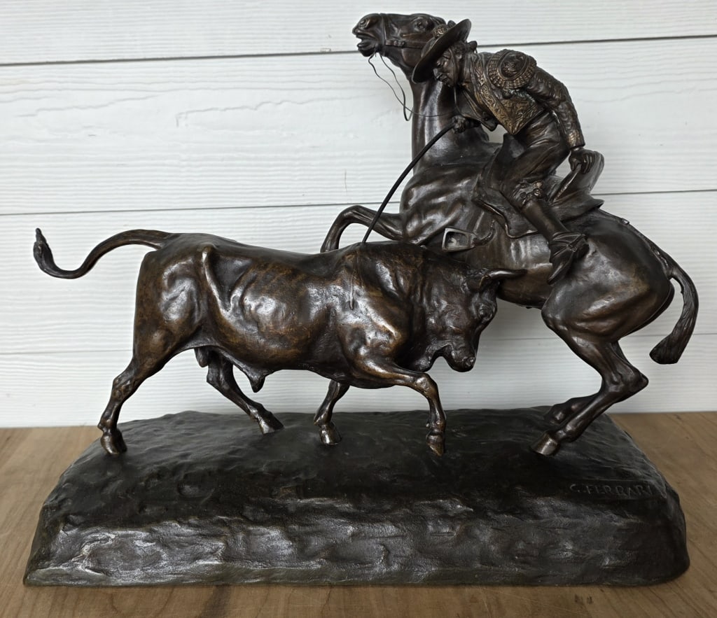 Giuseppe Ferrari 'The Picador' Bronze Sculpture (1 of 7)