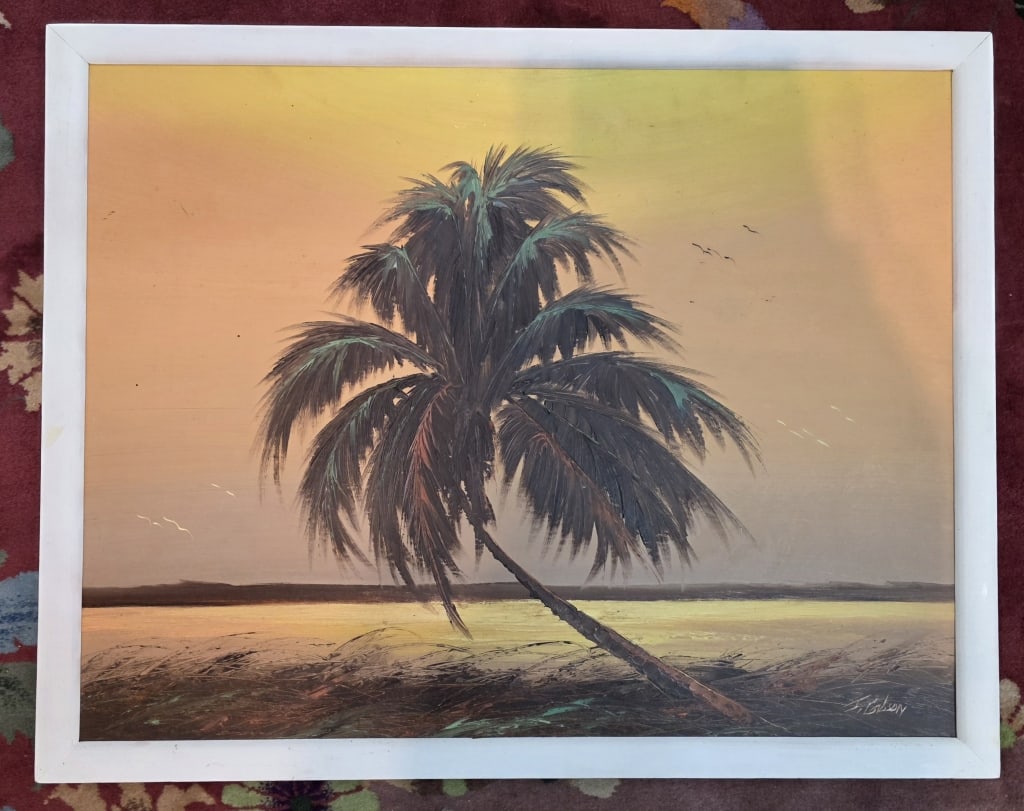 Signed Fl. Highwaymen James Gibson Painting (1 of 6)
