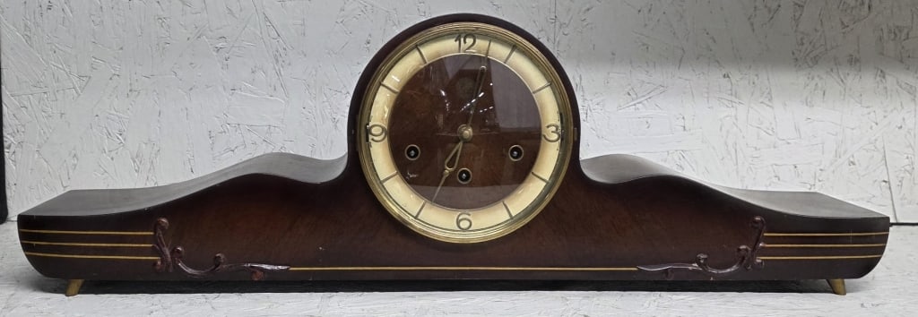 Vintage Hapeanker Westminster Mantel Clock (1 of 10)