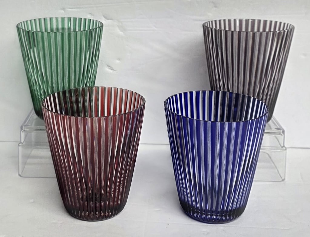 Faberge Crystal Paralelle Old Fashioned Glasses (1 of 8)