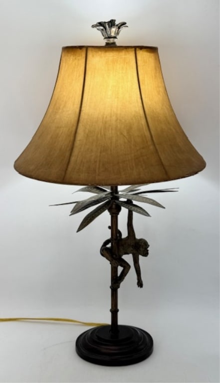 Maitland Smith Style Monkey Table Lamp (1 of 11)