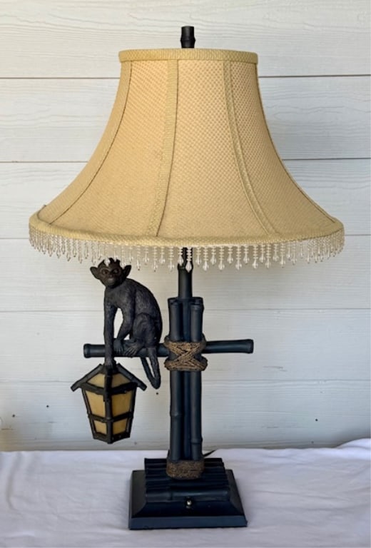 Unique Monkey Lantern Table Lamp - 2
