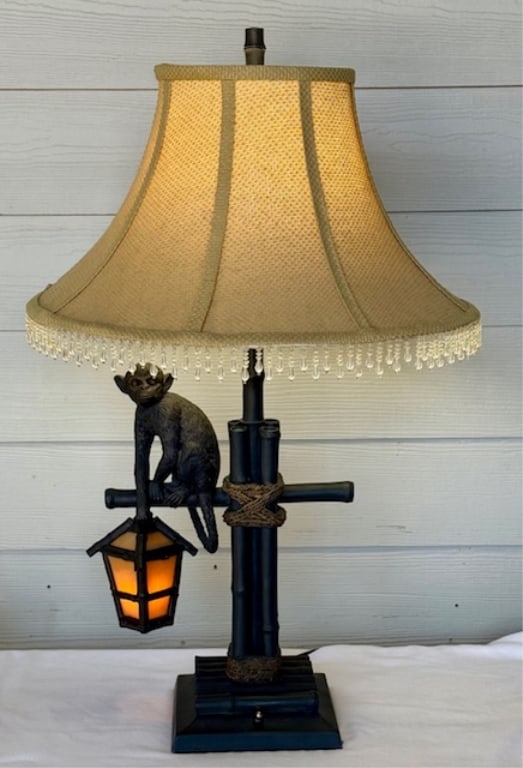 Unique Monkey Lantern Table Lamp - 5