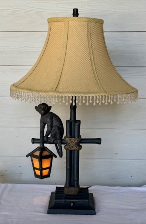 Unique Monkey Lantern Table Lamp - 6