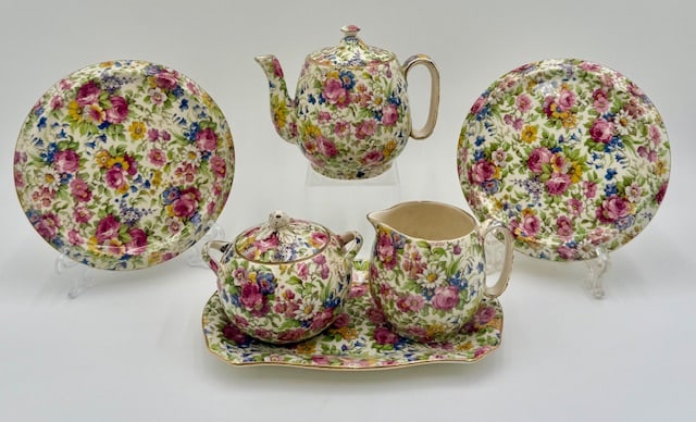 Royal Winton Summertime Tea Set (1 of 15)
