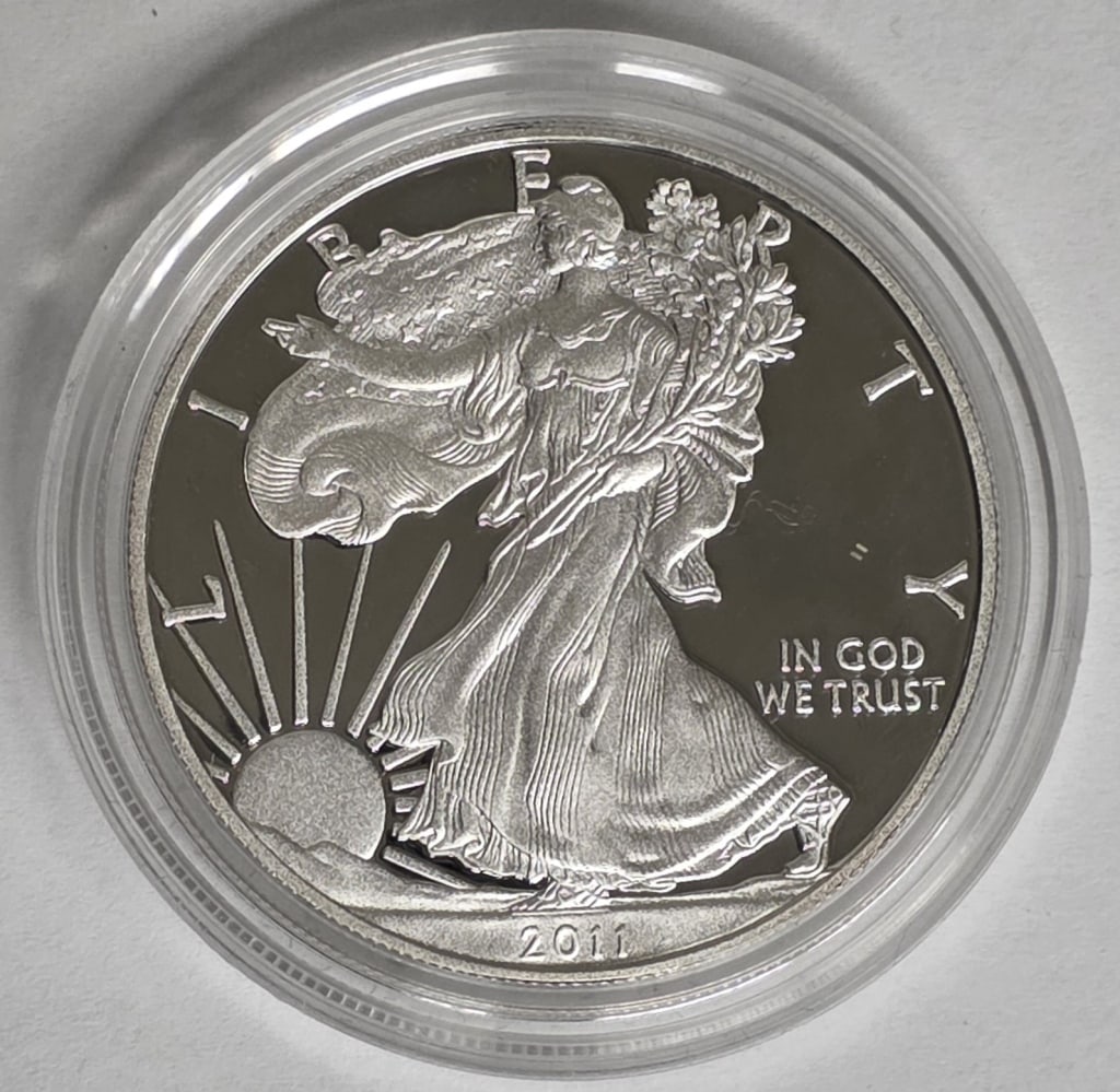 U.S. Mint 2011 American Eagle Silver Proof Coin - 3