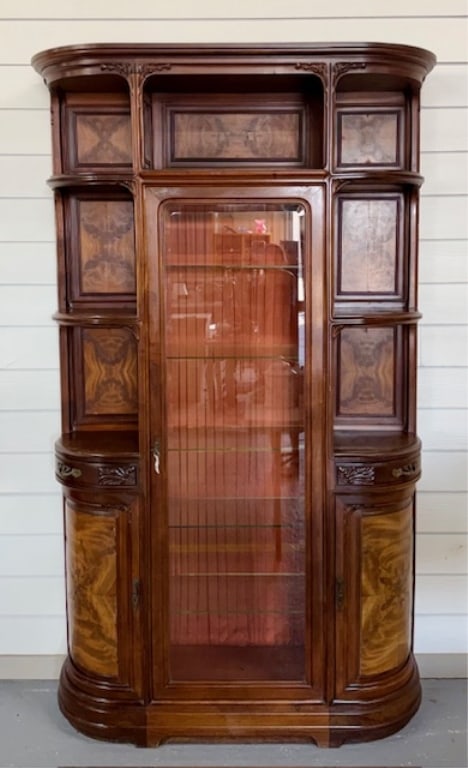 Antique French Glass Front Vitrine (1 of 17)