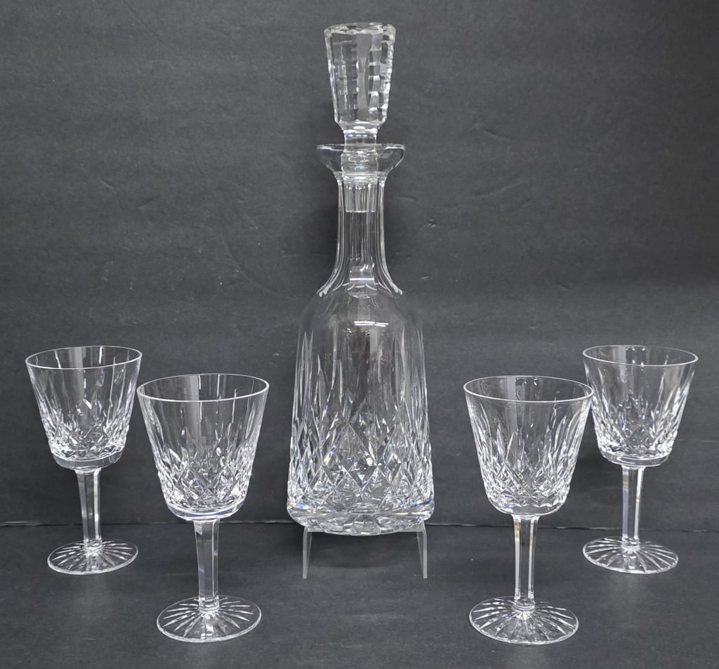 Waterford Crystal Lismore Decanter & Glasses (1 of 12)