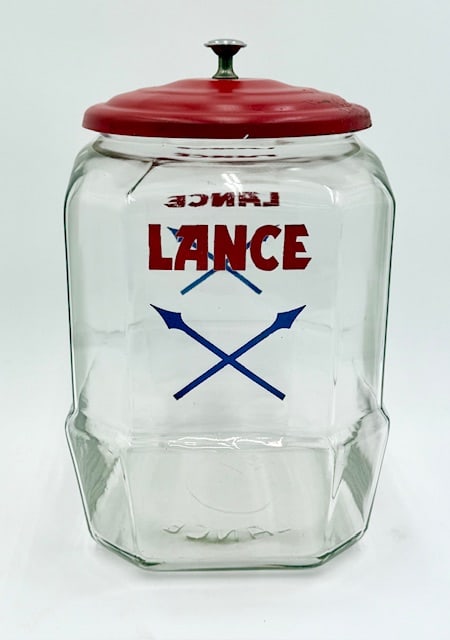 Vintage Lance Crackers Glass Display Jar (1 of 13)