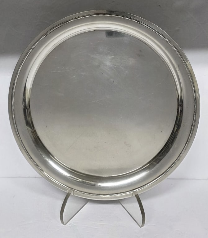 Tiffany & Co. Sterling Silver Serving Tray 23.96oz (1 of 5)