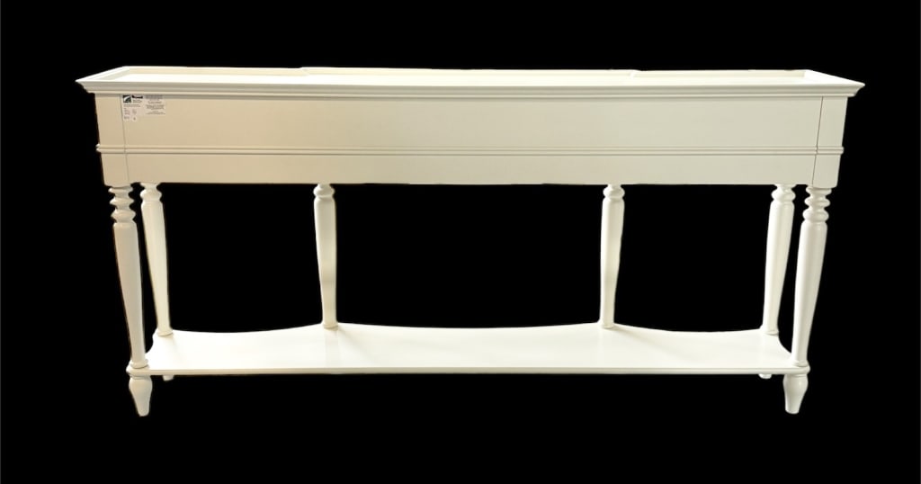 Powell Henley White Console Table - 10