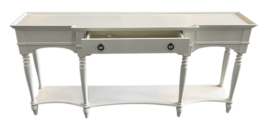 Powell Henley White Console Table - 3